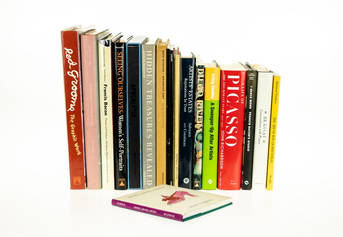 COLLECTIBLE ART AND ART REFERENCE Modern Art Surrealism: COLLECTIBLE ART AND ART REFERENCE Modern Art Surrealism Diego Rivera Womens Self-Portraits Red Grooms Graphic Work Francis Bacon Apocalypse Picasso Artists Estates Sweeper-Up After Artists Irving Sand