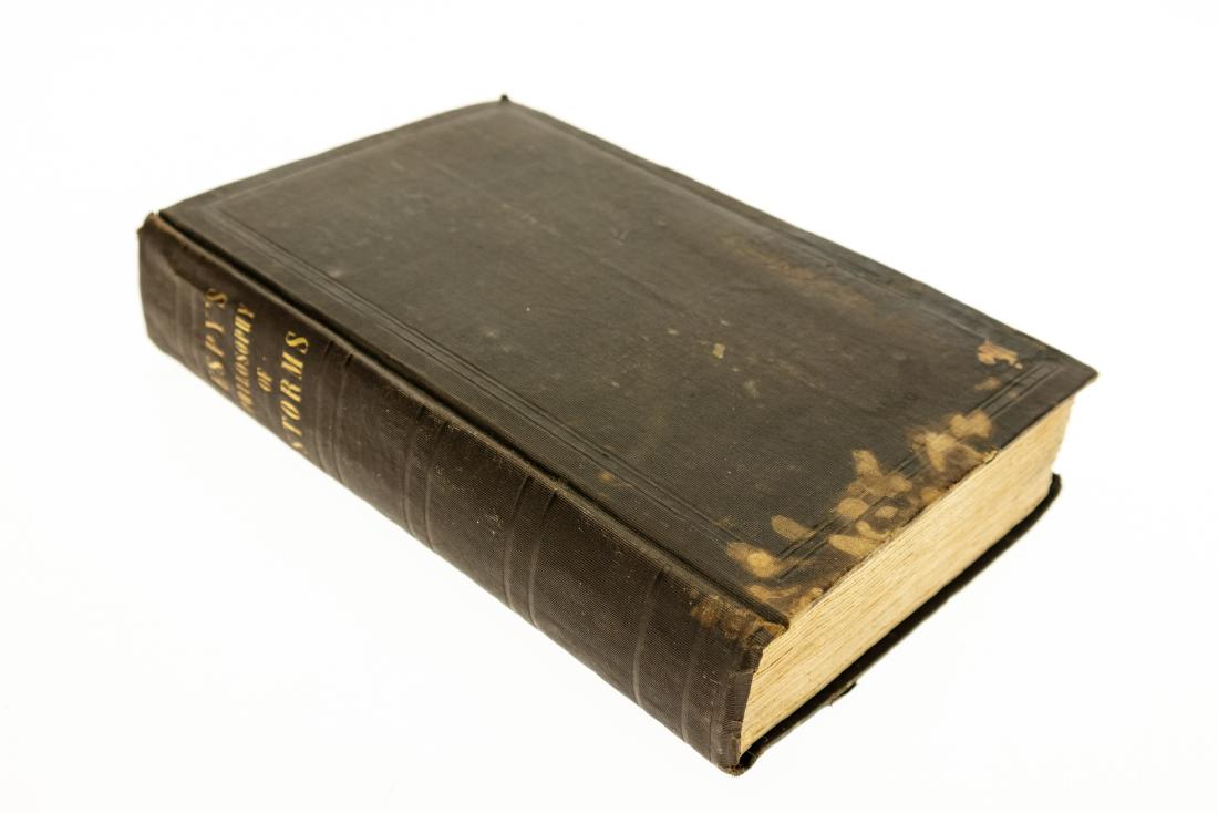 James P Espy THE PHILOSOPHY OF STORMS 1841 First: James P Espy THE PHILOSOPHY OF STORMS 1841 First Edition Very Rare The Storm King Meteorology Engraved Illustrations Tables Maps Weather Climate Convection Hurricanes Tornado Water-Spout Meteoric Rive