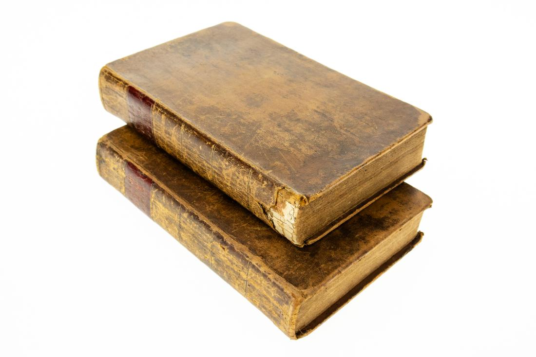 2V Abiel Holmes AMERICAN ANNALS 1805 First Edition: 2V Abiel Holmes AMERICAN ANNALS 1805 First Edition Complete Leatherbound Scarce Early History New World Tables Population States Christopher Columbus Bermuda John Cabot Alatamaha Dutch Frontenac Franc