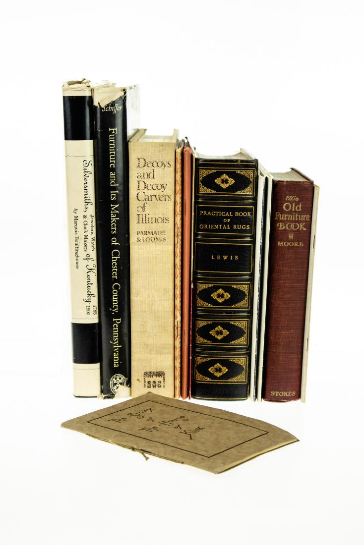 12V RARE COLLECTING REFERENCE Signed Decoys Vintage and: 12V RARE COLLECTING REFERENCE Signed Decoys Vintage and Antique Sterling Silverware Kirk Catalogue Illustrated Steuben Glass First Printing Old Furniture Book Hudson Moore Oriental Rugs G Griffin Lewi