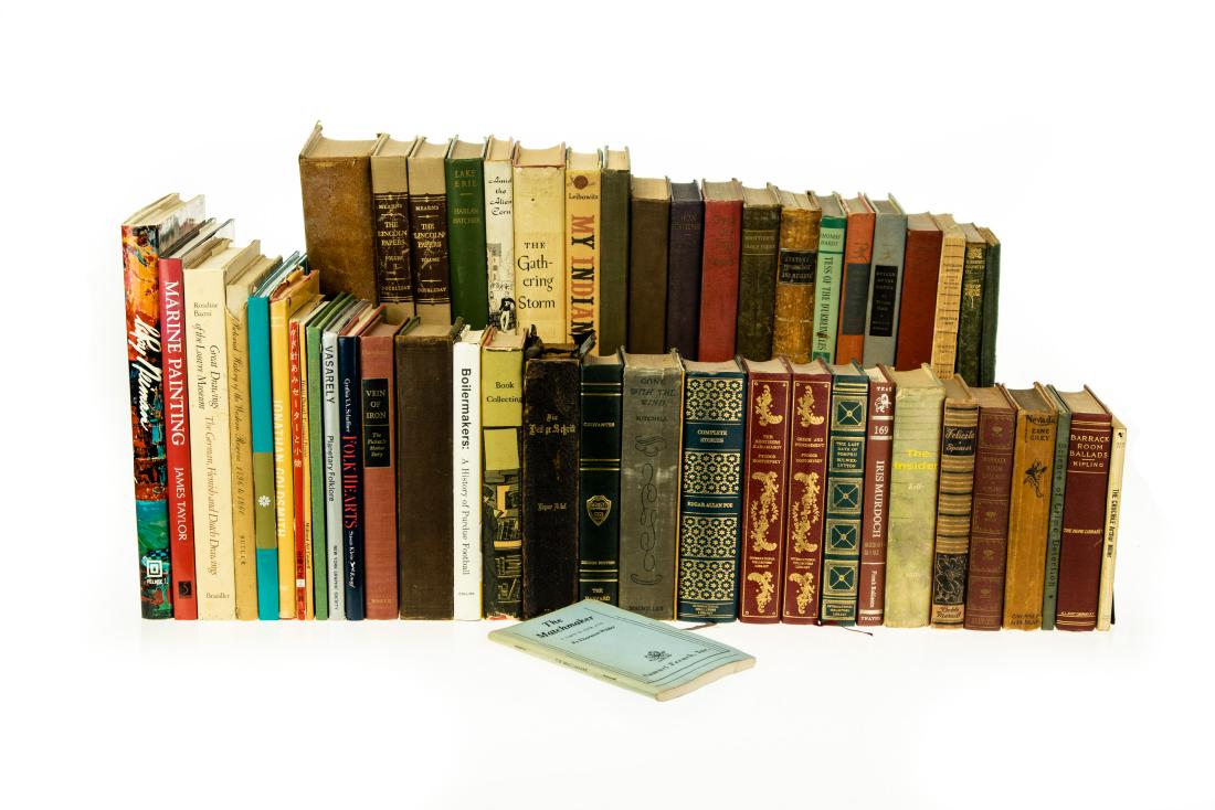 COLLECTIBLE ESTATE BOOKS Vintage and Antique Rare: COLLECTIBLE ESTATE BOOKS Vintage and Antique Rare Literature History Medicine Art Architecture Theology Books-On-Books Natural Dyes Japanese Clothing Patterns Marine Painting LeRoy Neiman Tess of the