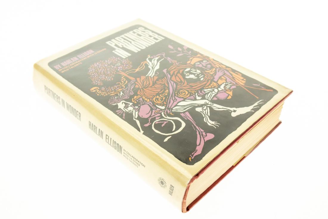 Harlan Ellison PARTNERS IN WONDER 1971 First Printing: Harlan Ellison PARTNERS IN WONDER 1971 First Printing Author-Signed Original Dust Jacket Short Stories Fiction Robert Block Ben Bova Algis Budrys Avram Davidson Samuel R Delany Joe L Hensley Keith Lau