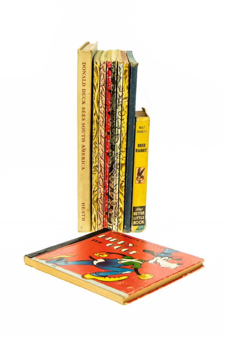 10V Childrens Books VINTAGE AND ANTIQUE WALT DISNEY: 10V Childrens Books VINTAGE AND ANTIQUE WALT DISNEY Little Golden Books New Better Little Book Mickey Mouse Club Book Illustrated Brer Rabbit Tales by Uncle Remus Dippy the Goof Donald Duck Sees South