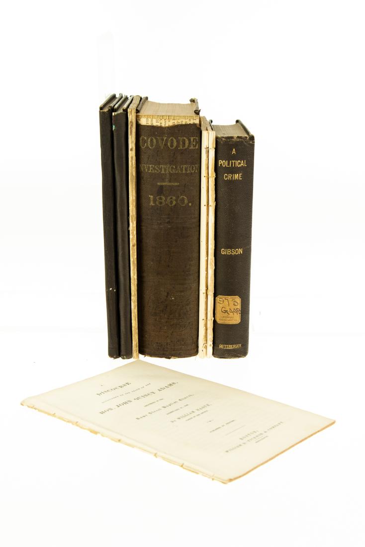 8V Collectible History ANTIQUE AMERICAN HISTORY Early: 8V Collectible History ANTIQUE AMERICAN HISTORY Early Colonial Civil War Decorative Rare Political Crime Great Fraud A N Gibson First Edition Stolen Presidential Election Rhode Island William G Goddar