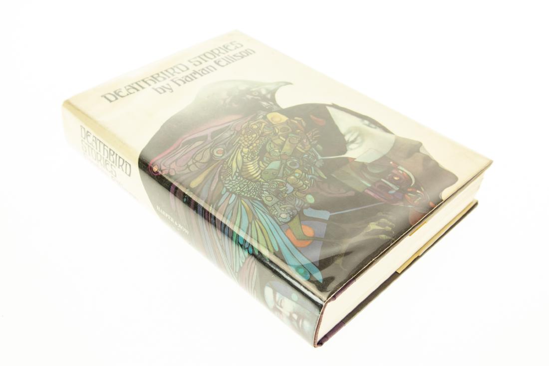 Harlan Ellison DEATHBIRD STORIES 1975 Author-Signed: Harlan Ellison DEATHBIRD STORIES 1975 Author-Signed First Printing Original Dust Jacket Fiction Short Stories Whimper of Whipped Dogs Along the Scenic Route O Ye of Little Faith Neon Basilisk Pretty M