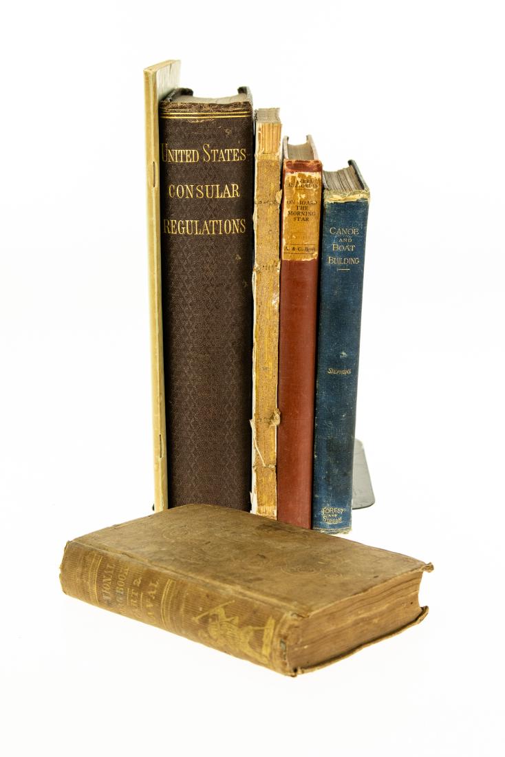 6V ANTIQUE NAUTICAL HISTORY AND REFERENCE Shipwrecks: 6V ANTIQUE NAUTICAL HISTORY AND REFERENCE Shipwrecks Steamer San Francisco Naval Architecture Canoe Boat Building Songs Odes Poems Steamboats Government Document On Board the Morning Star Pierre Mac O