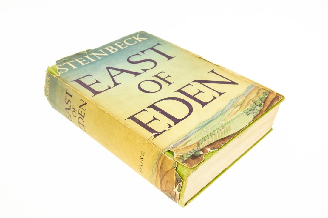 John Steinbeck EAST OF EDEN 1952 First Printing: John Steinbeck EAST OF EDEN 1952 First Printing Original Dust Jacket American Author Fiction Saga Trasks Hamiltons Salinas Valley Literature Title: East of Eden Author: John Steinbeck - John Ernst Ste