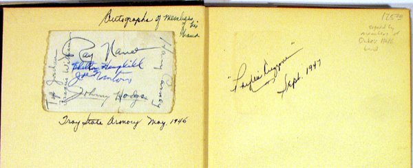 SIGNED Ellington's Band VANCE NANTON HODGES CARNE - 2