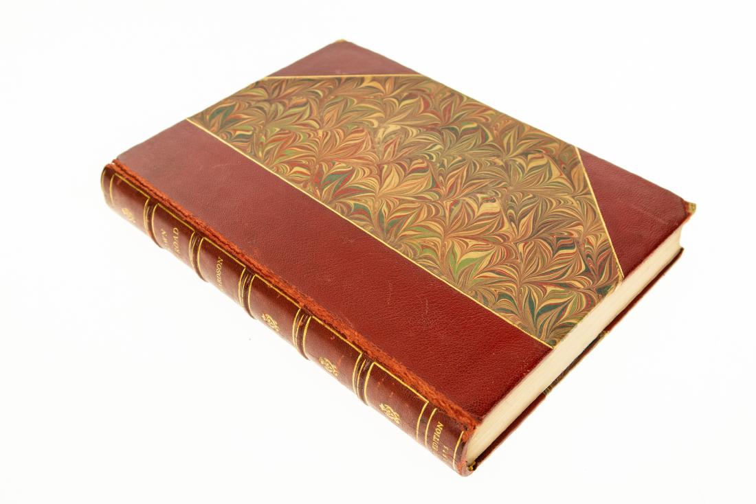 C T S Birch Reynardson DOWN THE ROAD OR REMINISCENCES: C T S Birch Reynardson DOWN THE ROAD OR REMINISCENCES OF A GENTLEMAN COACHMAN 1875 First Edition Deluxe Fancy Leather Private Binding Illustrated Lithographed Plates Memoir Coaches Transportation Mail