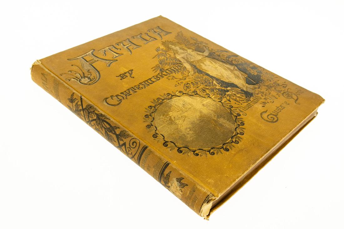 Chateaubriand ATALA 1884 Gustave Dore Illustrated: Chateaubriand ATALA 1884 Gustave Dore Illustrated Decorative Victorian Gilt Antique Edward J Harding Romantic Novella North America Native American Indians Title: Atala Author: Francois‐Ren