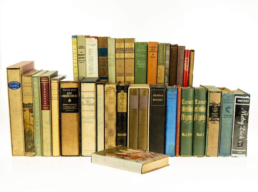 COLLECTIBLE VINTAGE & ANTIQUE LITERATURE Gargantua: COLLECTIBLE VINTAGE & ANTIQUE LITERATURE Gargantua Pantagruel Francois Rabelais Les Miserables Victor Hugo Fairy Tales Oscar Wilde Beast in me and Other Animals James Thurber Edgar Allan Poe Sherl