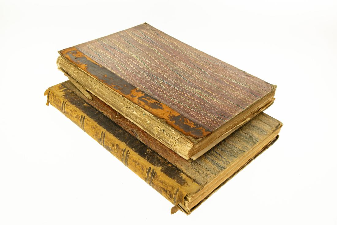 2V RAILROAD GAZETTE NINTH QUARTO VOLUME 1877 TENTH: 2V RAILROAD GAZETTE NINTH QUARTO VOLUME 1877 TENTH QUARTO VOLUME 1878 Rare Folios Decorative Gilt Illustrated Diagrams Tables Full‐Page Fold‐Out Trains Engines Trade Journal Engine