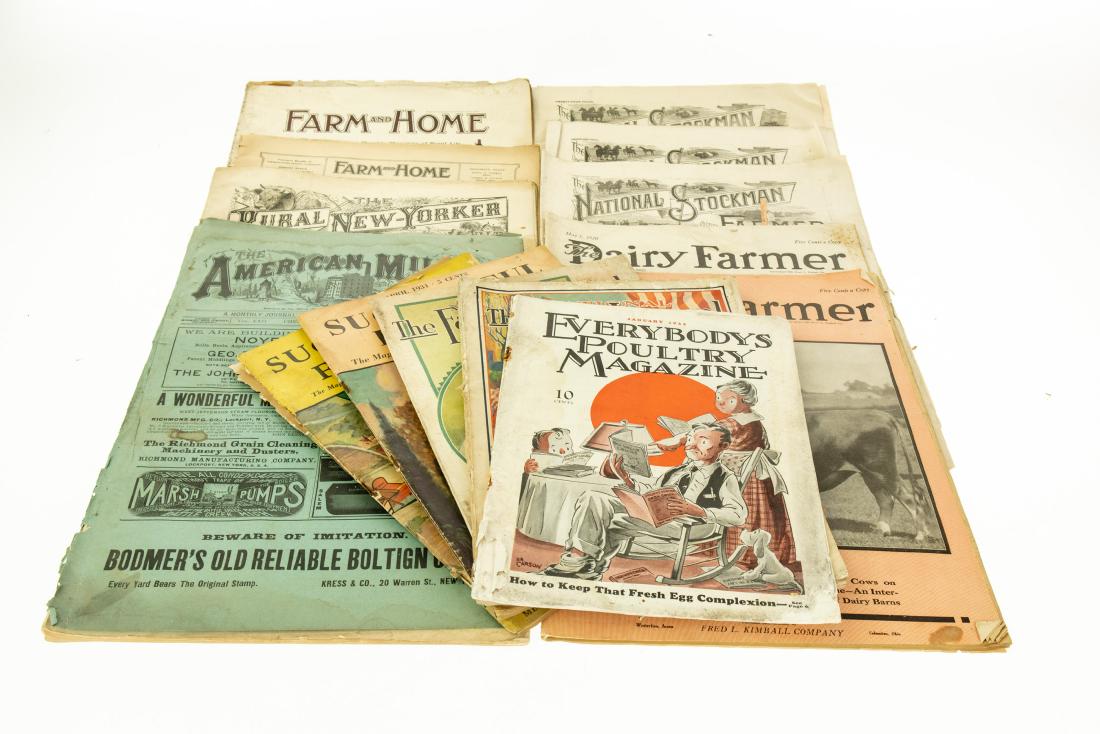 15V ANTIQUE AGRICULTURE MAGAZINE ISSUES Newspapers: 15V ANTIQUE AGRICULTURE MAGAZINE ISSUES Newspapers National Stockman and Farmer The American Miller Rural New‐Yorker Everybody′s Poultry Magazine Farm Journal Successful Farming Da