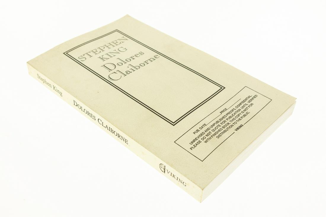 Stephen King DOLORES CLAIBORNE 1992 Rare ARC Galley: EASTERN ORTHODOX CATHOLIC CHURCH Religion Faith History Russia L′Eglise Russe Thomisme Diakonia Sobornost Periodical Divine Liturgy Huculak Russian Religious Mind Kievan Christianity Theology Pr