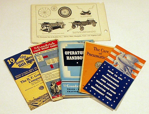 B.F. Goodrich TIRE COMPANY EPHEMERA Firestone