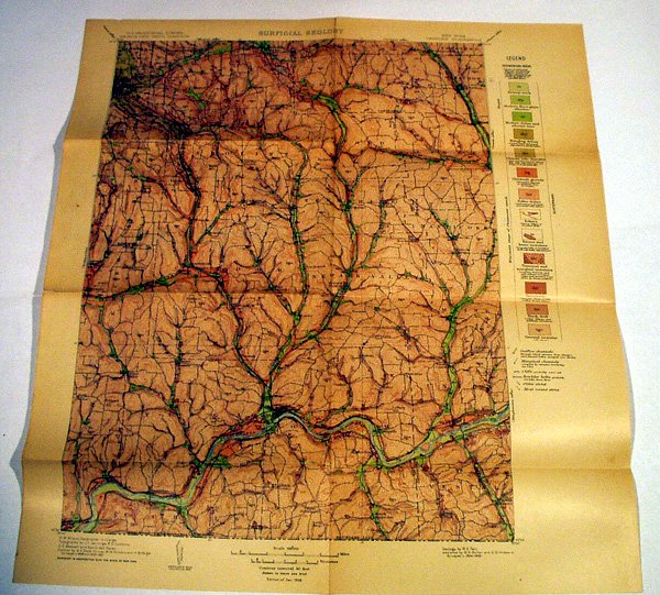 US Survey WATKINS GLEN ATLAS 1909 Antique NY Maps - 2