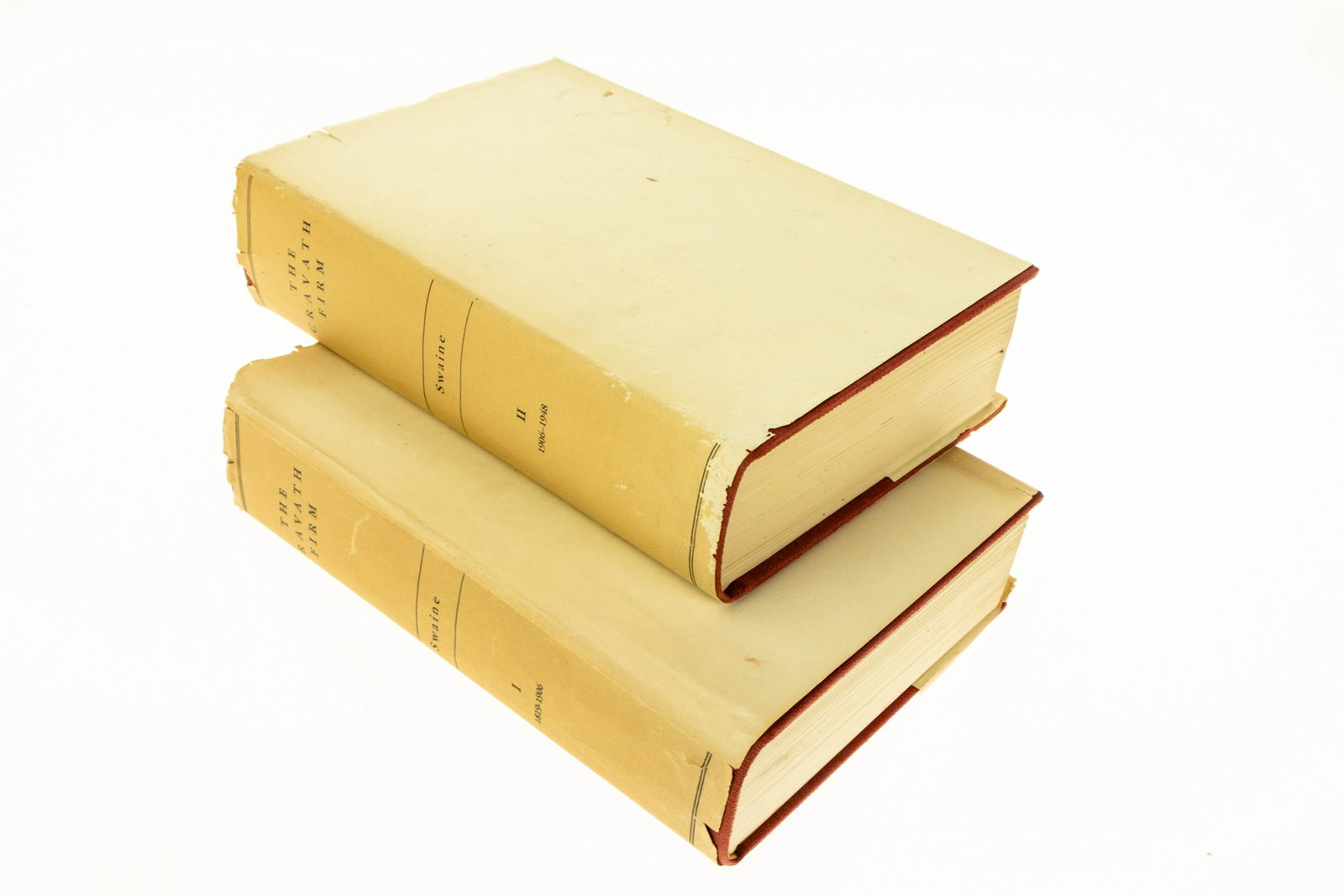 Signed ‐ 2V Robert T. Swaine THE CRAVATH FIRM AND: Signed ‐ 2V Robert T. Swaine THE CRAVATH FIRM AND ITS PREDECESSORS 1946/1948 First Printing Rare NY Law Firm History Illustrated Reference Seward Firms Partners Blatchford Auburn Morgan Griswold