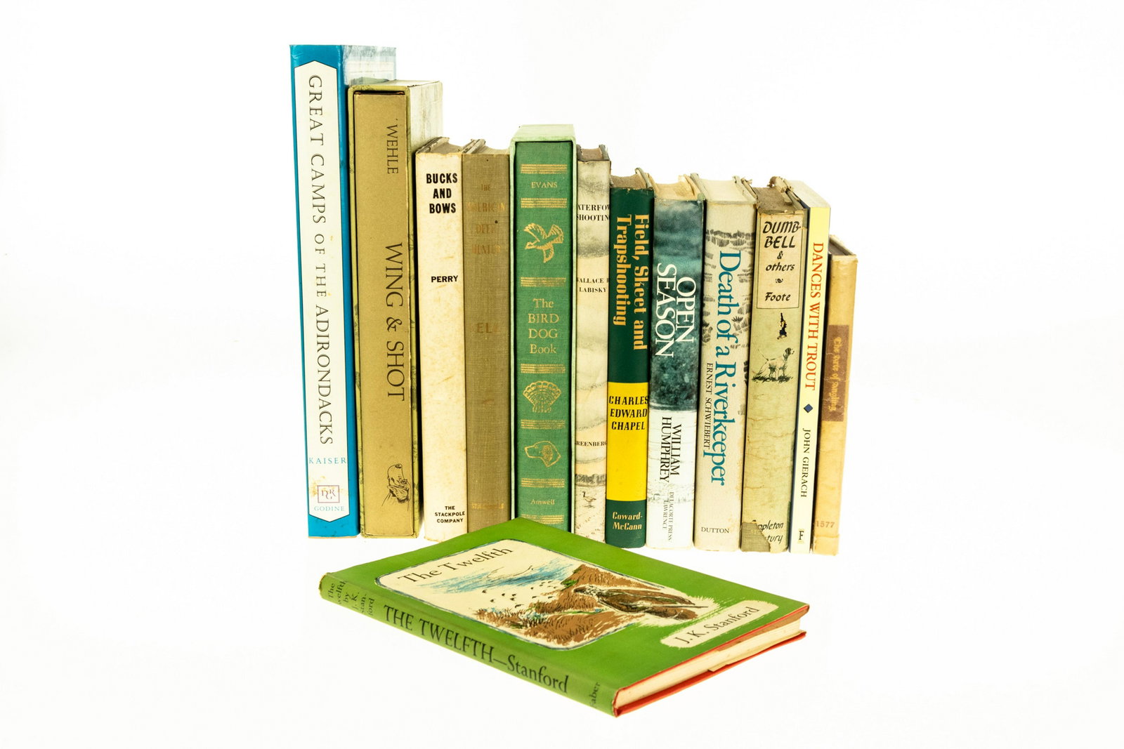 Signed ‐ 13V COLLECTIBLE VINTAGE & ANTIQUE: Signed ‐ 13V COLLECTIBLE VINTAGE & ANTIQUE HUNTING & FISHING Arte of Angling 1577 Facsimile Gerald Eades Bentley Carl Otto v. Kienbusch Henry L. Savage Waterfowl Shooting Wallace R. Labi