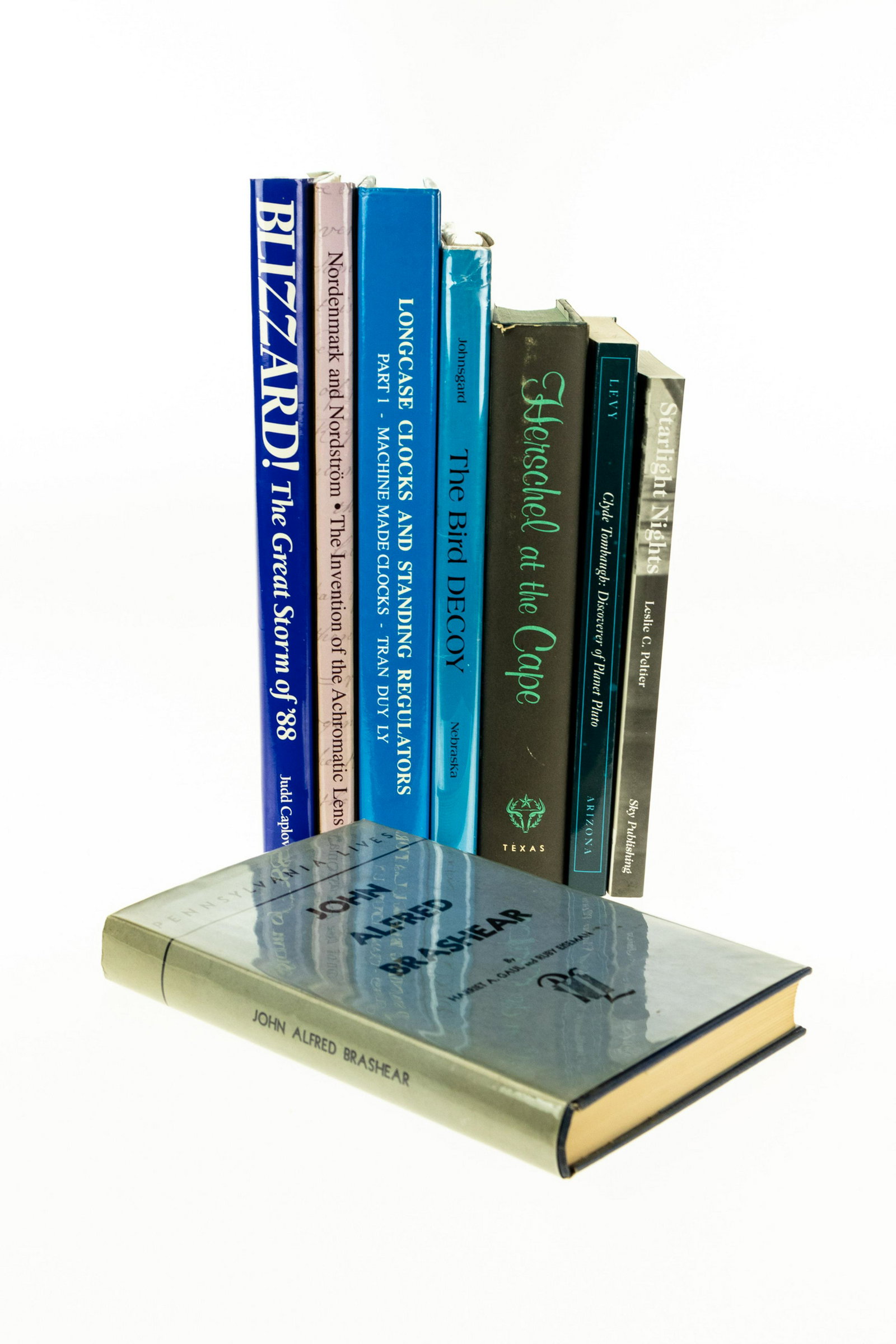 Signed ‐ 8V COLLECTIBLE ESTATE BOOKS Astronomy: Signed ‐ 8V COLLECTIBLE ESTATE BOOKS Astronomy Exploration Blizzard 1888 Judd Caplovich Wayne W. Westbrook Duck Decoys Clocks PA John Alfred Brashear Scientist Humanitarian Harriet A. Gaul Ruby 
