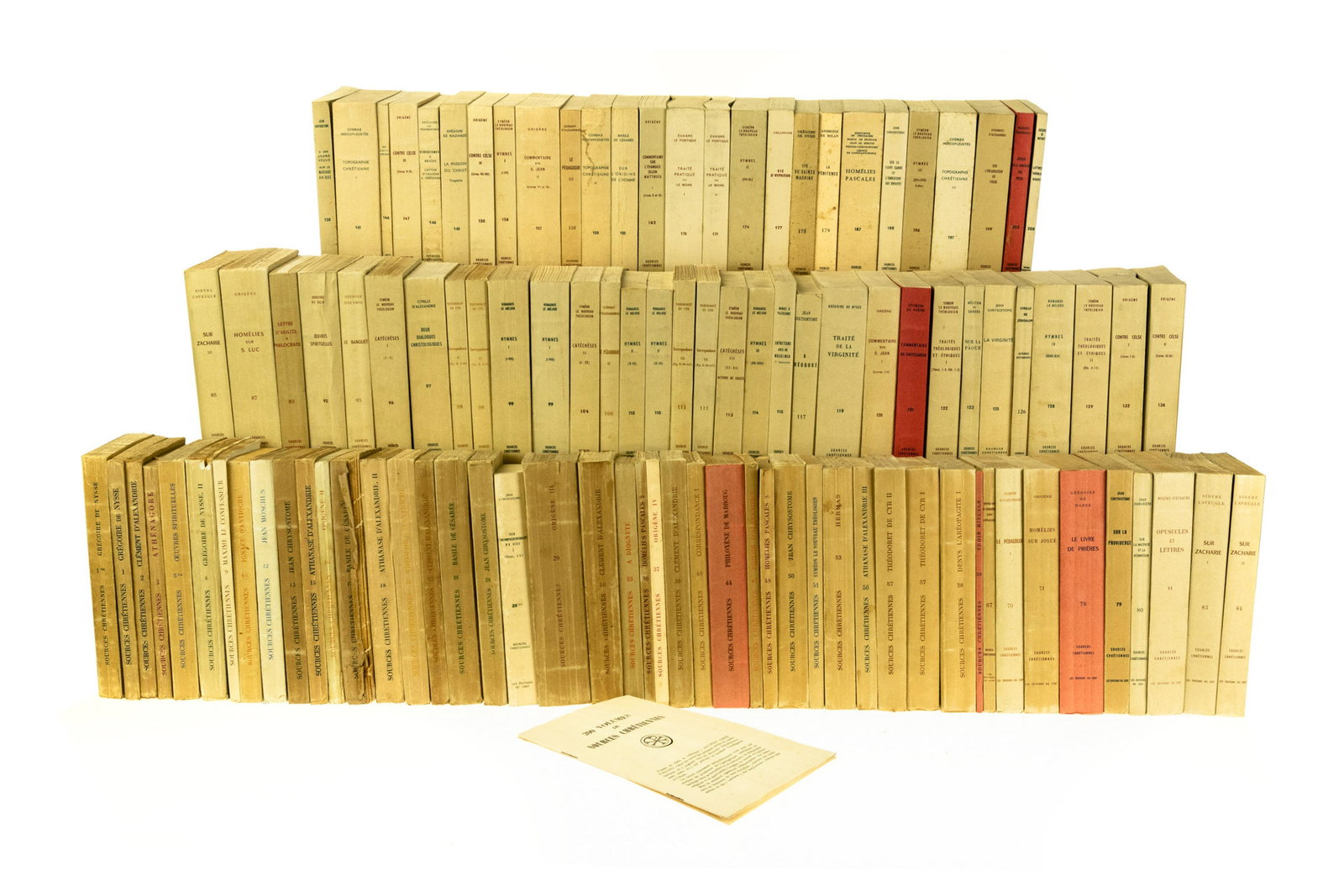 104V SOURCES CHRETIENNES Bilingual Patristic Texts Lyon: 104V SOURCES CHRETIENNES Bilingual Patristic Texts Lyon Jesuits Jean Danielou Claude Mondesert Henri de Lubac Greek Latin French Christian Writers Eastern Western Theodoret de Cyr Jean Chrysostome Gre