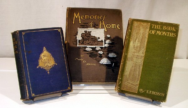 3V Alice Cary DECORATIVE ANTIQUE Book of Months