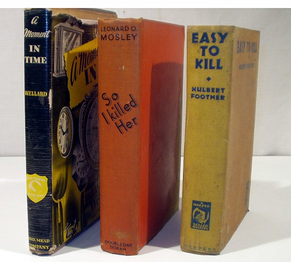 4V Murder ANTIQUE MYSTERY FICTION Wellard Footner