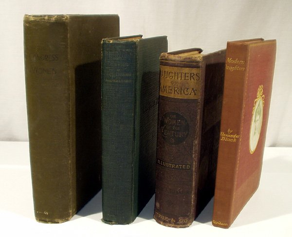 5V Ward Howe ANTIQUE BIOGRAPHY WOMEN Columbian