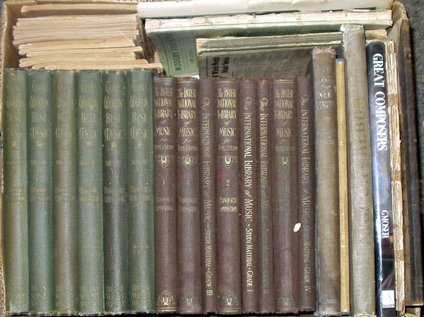 Antique SHEET MUSIC & MUSIC REFERENCE Composers