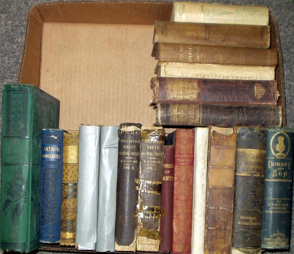 Dickens Dante Swift ANTIQUE LITERATURE Stowe
