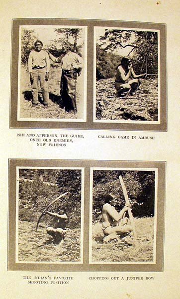 Pople HUNTING WITH BOW AND ARROW 1925 - 3