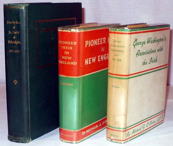3V Irish St. Patrick US HISTORY Washington Pionee