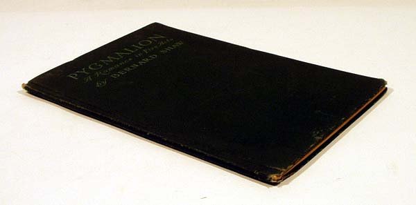 Shaw PYGMALION ROMANCE IN FIVE ACTS 1914 1st Ed.