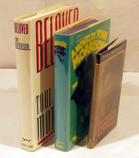 3V Beloved Tar Baby MORRISON SIGNED Dancing Mind