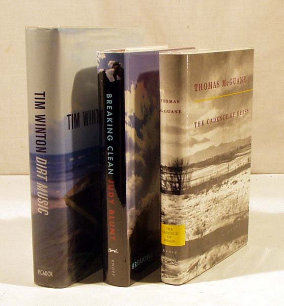 3V Signed Winton WESTERNS Blunt First Eds McGuane