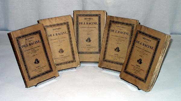5V Racine OEUVRES COMPLETES DE J. RACINE 1826