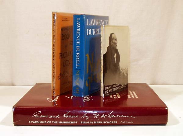 3V Lawrence Eliot BRITISH LITERATURE Durrell Cats