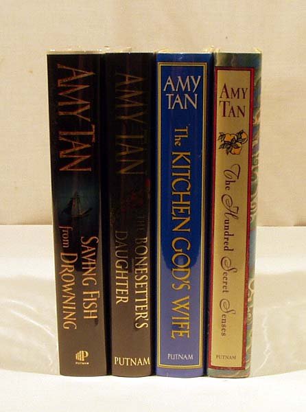 4V Kitchen God AMY TAN FIRST PRINTINGS Bonesetter