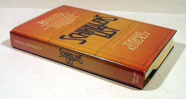 Keneally SCHINDLER'S LIST 1982 Signed US First
