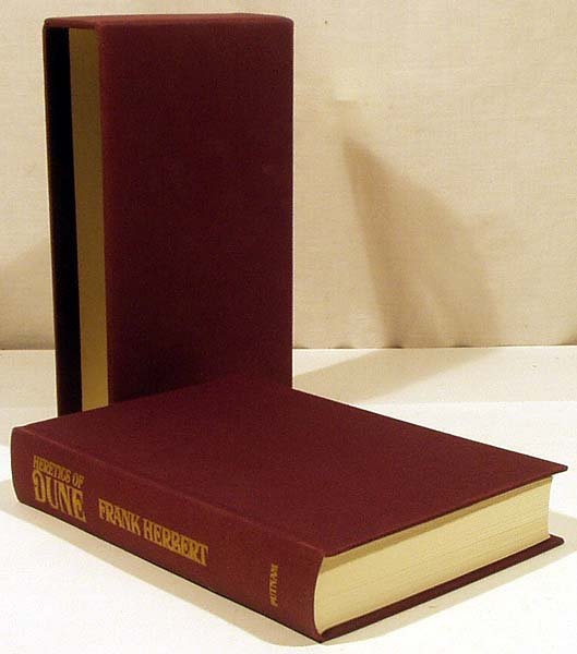 Herbert HERETICS OF DUNE 1984 Signed Limited ed.