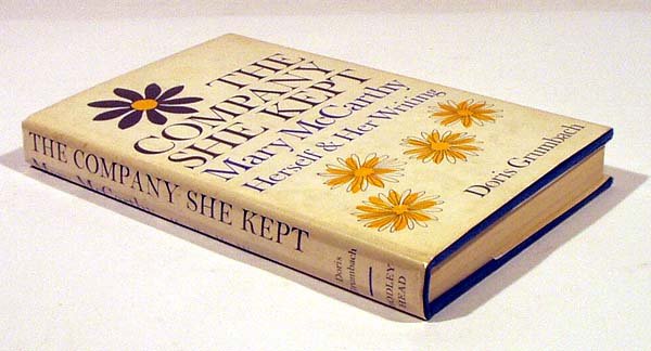 Grumbach THE COMPANY SHE KEPT 1967 Signed First