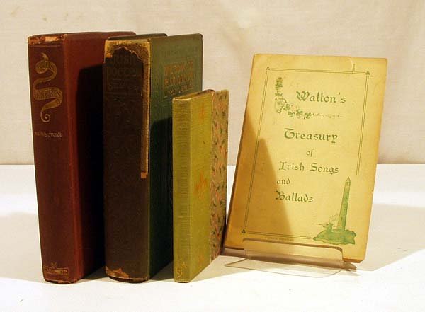 4V Burns Swinburne ANTIQUE POETRY Irish Ballad