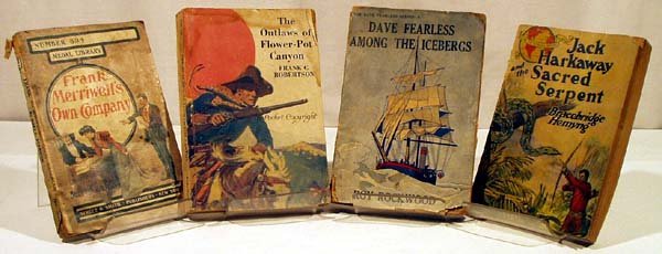 4V Dave Fearless ANTIQUE CHILDREN'S PULP Outlaws