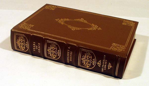 Barnes YEARS OF GRACE 1976 Signed Franklin Limite