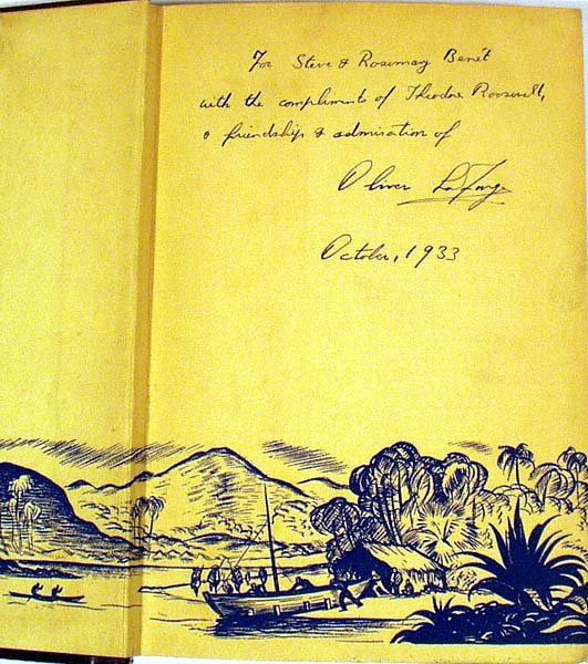 La Farge LONG PENNANT 1933 Author Inscribed 1st - 3