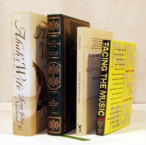 4V Naslund Stegner LITERATURE Ondaatje Brown 1st