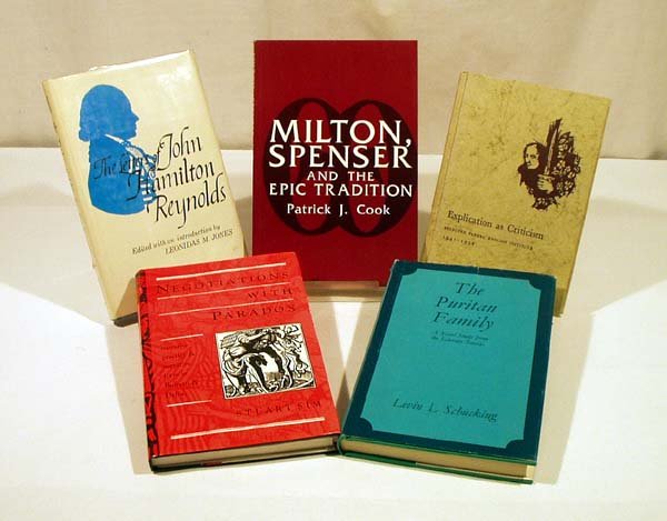 5V Milton Reynolds LITERARY CRITICISM Bunyan Jone