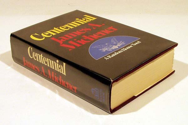 Michener CENTENNIAL 1974 Inscribed American West