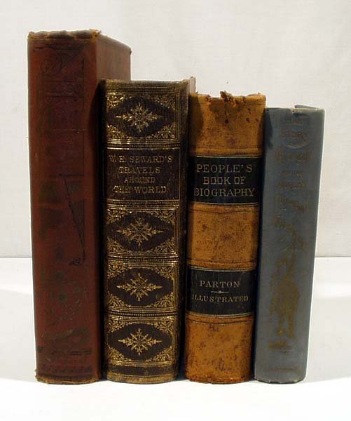 4V Seward ANTIQUE HISTORY BIOGRAPHY Columbus Hill