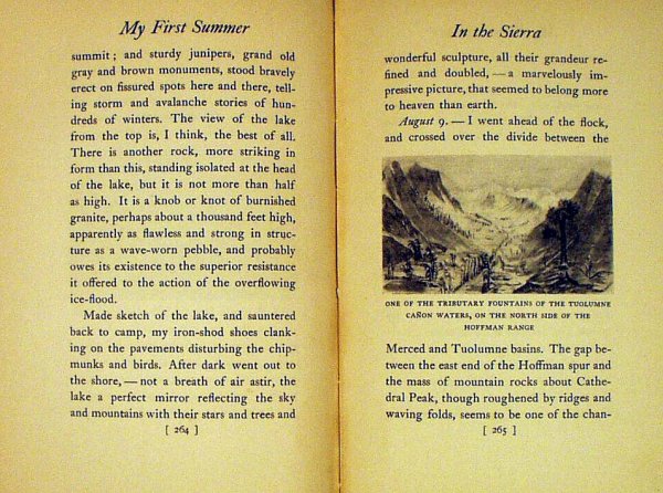 Muir MY FIRST SUMMER IN THE SIERRA 1911 HW Gleaso - 4