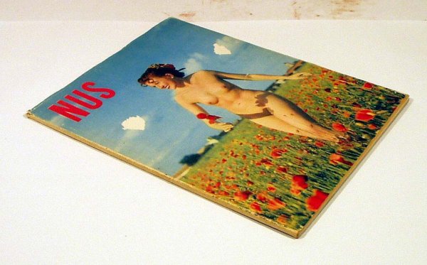 Dienes NUS Album 7 Erotic Photography Fench SPEA: Title: Nus: Photos Author: Andres de Dienes et al. Publisher: Societe Parisienne d'Editions Artistiques (Paris) Printing Year: c. 1950 Album No. 7 Condition/Details: Bound in wraps with stapled bi